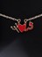 Antik Gümüş Kaplama Heart Gotik War Waper Unisex Zincirli Kolye 2