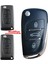 Peugeot Partner 307 407 508 Pil Yataksız 3 Tuş Logolu Çevirici Modifiye Dönüşüm Anahtar Kumanda Kabı 1