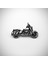 Chopper Motor 3D Metal Rozet 1