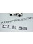 CLK55 Kompressor Bagaj Krom Abs 3m 3D Yazı Logo Benz Ile Uyumlu 3