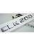 CLK200 Kompressor Bagaj Krom Abs 3m 3D Yazı Logo Benz Ile Uyumlu 1