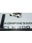 CLK200 Kompressor Bagaj Krom Abs 3m 3D Yazı Logo Benz Ile Uyumlu 3