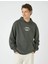 4WAM70120MK Koton Erkek Sweat Kahverengi 1