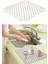 Main Shop Lavabo ve Buzluk Matı Lavabo Halısı 32 cm x 32 cm Şeffaf Mat 3
