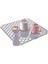 Main Shop Lavabo ve Buzluk Matı Lavabo Halısı 32 cm x 32 cm Şeffaf Mat 4