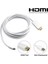 3 Metre Mini Displayport To HDMI Kablo Thunderbolt Macbook Tv Bağlantı - 3m 4