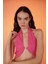 Rise Aksesuarlı Bluz Pembe 3