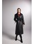 Collider Deri Trenchcoat Siyah 4