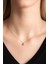 Klytk 05 4004 Zirkon Taşlı Deniz Yıldızlı 925 Ayar Gümüş Rose Küpe-Kolye Takım 2