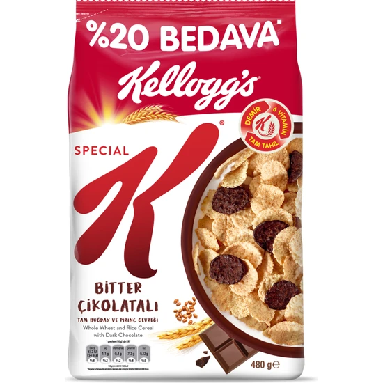 Kellogg's Special K Çikolatalı 480 gr