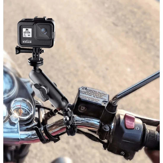 Motosiklet Bisiklet Gidona Monte Ayarlanabilir Kamera Tutucu Aparat