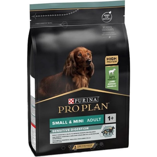 Pro Plan Small Mini Adult 3 kg Kuzu Etli Yetişkin Köpek Maması Kolay Sindirim İçin Özel Formül