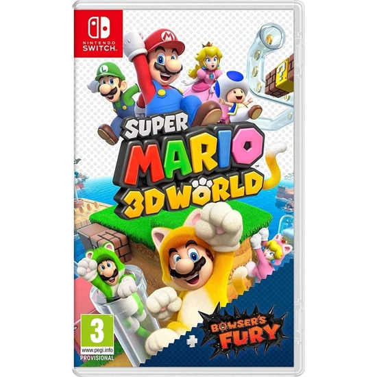 Super Mario 3D World + Bowser's Fury Nintendo Switch Oyun