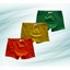 3'lü Erkek Çocuk Boxer ( Turuncu - Yeşil - Sarı ) 2