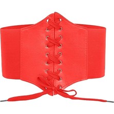 Xiaobaoyu Moda Trendi Kadın Vücut Şekillendirici Toka Geniş Kemer Bel Kemeri Underbust Korse Kemer Yeni Elbise Aksesuarları Vücut Geliştirme (Yurt Dışından)