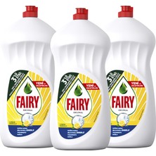 Fairy Sıvı Bulaşık Deterjanı Limon  3X1500 ml