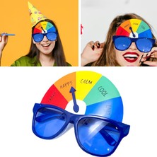 Pandoli Benim Ruh Halim Çarkıfelek Camlı Parti Gözlüğü 1 Adet  Hawai Retro