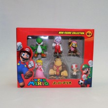 Aliallullua Süper Mario Anime Bebek Mario Bros Luigi Yoshi Modeli Orijinal Süsler Action Figure Karikatür Odyssey Noel Hediyesi Toplayın (Yurt Dışından)