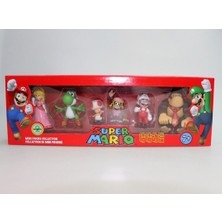 Aliallullua Süper Mario Anime Bebek Mario Bros Luigi Yoshi Modeli Orijinal Süsler Action Figure Karikatür Odyssey Noel Hediyesi Toplayın (Yurt Dışından)