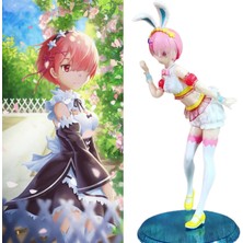 Aliallullua Anime Aksiyon Modeli Solmayan Re Zero Rem Ram Aksiyon Figürü (Yurt Dışından)