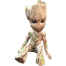 Aliallullua Marvel Legends Avengers Guardians Galaxy Groot Aksiyon Figürü Pvc 6 cm Figma Modeli Koleksiyonu Dekorasyon Oyuncaklar Hediyeler Bebekler (Yurt Dışından)