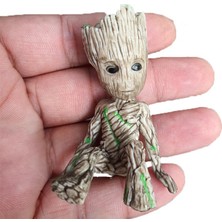 Aliallullua Marvel Legends Avengers Guardians Galaxy Groot Aksiyon Figürü Pvc 6 cm Figma Modeli Koleksiyonu Dekorasyon Oyuncaklar Hediyeler Bebekler (Yurt Dışından)