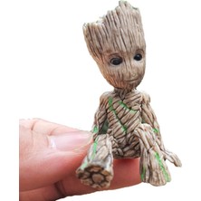 Aliallullua Marvel Legends Avengers Guardians Galaxy Groot Aksiyon Figürü Pvc 6 cm Figma Modeli Koleksiyonu Dekorasyon Oyuncaklar Hediyeler Bebekler (Yurt Dışından)