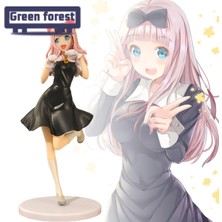 Aliallullua Yeşil Orman Shinomiya Kaguya Modeli Minyatür Heykelcik Anime Fujiwara Chika Aksiyon Figürü Oyuncak (Yurt Dışından)