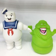 Aliallullua Ghostbusters Marshmallow Man Er Yeşil Hayalet Aksiyon Figürü Çocuk Oyuncak Hediye Varyasyonu: Yeşil (Yurt Dışından)