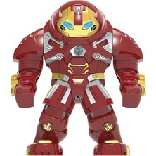 Aliallullua Büyük Boy Kahramanlar James Rhodes Savaş Makinesi Hulkbuster Şekil Blokları Inşaat Eylem Yapı Tuğlaları Oyuncaklar Çocuklar Için (Yurt Dışından)