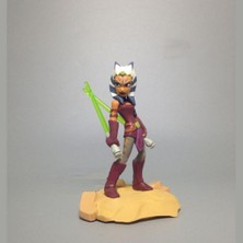 Aliallullua Orijinal Star Wars 9.5 cm Ahsoka Tano Şekil Aksiyon Figürleri Bebek Modeli Oyuncak Çocuklar Için (Yurt Dışından)