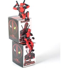 Aliallullua Disney Araba Marvel Iç Dekorasyon Kişilik Anime Deadpool 2 Aksiyon Figürü Aksiyon Mini Bebek Figuras Oyuncaklar Çocuklar Için Hediyeler (Yurt Dışından)