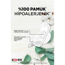 Kotex Natural Gece Hijyenik Ped 14'lü 8 Adet