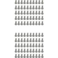 Plmxsi Flyeer 120 Adet M2 x 4mm 304 Paslanmaz Çelik Phillips Yuvarlak Başlı Vidalar Cıvata (Yurt Dışından)