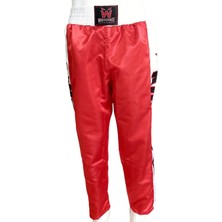 Whiteface Kick Boks Pantolonu (Kırmızı-Beyaz)