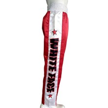 Whiteface Kick Boks Pantolonu (Kırmızı-Beyaz)