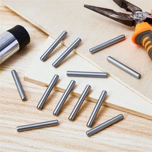Plmxsi 32 Adet 5 mm x 40 mm Raflar Dübel Pimleri Paslanmaz Çelik Raf Pimleri Metal Kitaplık Mandal Desteği (Yurt Dışından)
