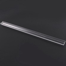 Plmxsi Srıwen 2 Adet 10MM Şeffaf Yuvarlak Perspex Akrilik Çubuk Pmma Ekstrüde Çubuk 12 (Yurt Dışından)
