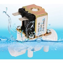 Plmxsi DC12V N/c Normalde Kapalı Su Solenoid Valfı Su Sebili Için G1/2-Inç Plastik Elektrikli Solenoid Valf (Yurt Dışından)