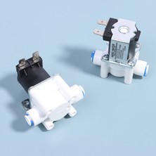 Plmxsi 1pc Giriş Solenoid Valfı 12V/24V Saf Su Makinesi, Su Arıtıcısı, Ters Osmoz 2 Noktalı Hızlı Bağlantı Valfi Anahtarı Jessica (Yurt Dışından)