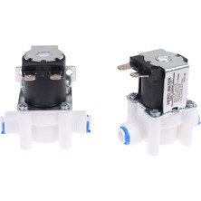 Plmxsi 1pc Giriş Solenoid Valfı 12V/24V Saf Su Makinesi, Su Arıtıcısı, Ters Osmoz 2 Noktalı Hızlı Bağlantı Valfi Anahtarı Jessica (Yurt Dışından)