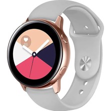 Dijimedia Samsung Gear S3 Classic Uyumlu Klasik Kordon - Açık Gri