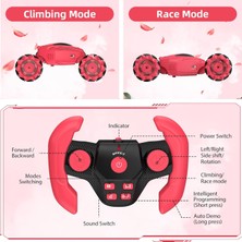 Yangmei Kızlar Için Uzaktan Kumandalı Araba, Çift Taraflı 4WD Yarış Arabası 360°DRIFT, Hareket Kontrollü Rc Araba, Kız Araba Oyuncakları 4 5 6 7 8 Yaşında Bebekler Çocuk Doğum Günü Hediyel (Yurt Dışından)