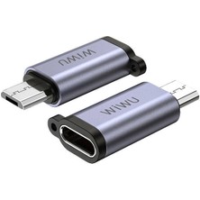 Wiwu WI-C031 Concise Serisi 3in1 Type-C To Usb-A&type-C&lightning Adaptör Paketi