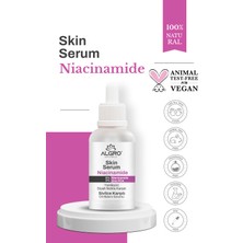 Algro Niacinamide Cilt Bakım Serumu Sivilce, Siyah Nokta Karşıtı 30 Ml Niacinamide 6 +Zinc Pca  1,5