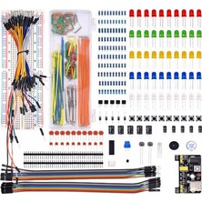 Bettyabecky Arduino Uno R3 Için Breadboard Seti Elektronik Bileşen Başlangıç Kiti (Yurt Dışından)