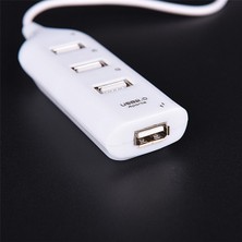 Bettyabecky Sıcak USB 2.0 Yüksek Hızlı 4 Port Splitter Hub Adaptörü Pc Bilgisayar Laptop Hg Için (Yurt Dışından)