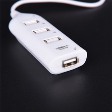 Bettyabecky Sıcak USB 2.0 Yüksek Hızlı 4 Port Splitter Hub Adaptörü Pc Bilgisayar Laptop Hg Için (Yurt Dışından)