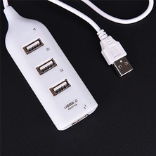 Bettyabecky Sıcak USB 2.0 Yüksek Hızlı 4 Port Splitter Hub Adaptörü Pc Bilgisayar Laptop Hg Için (Yurt Dışından)