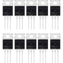 Bettyabecky 10 Adet Mosfet Transistör IRF1404 (Yurt Dışından)